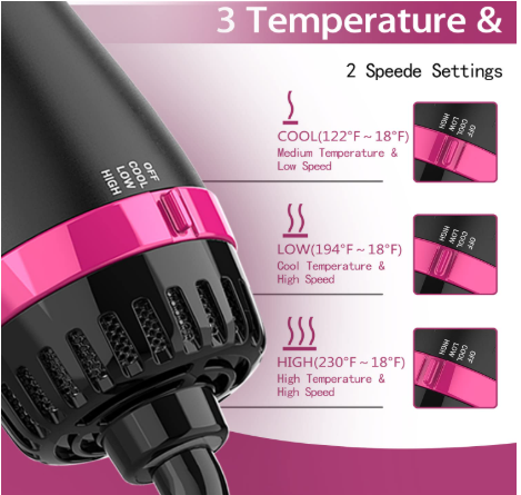 3 in 1 One-Step Hair Dryer & Styler Volumizer