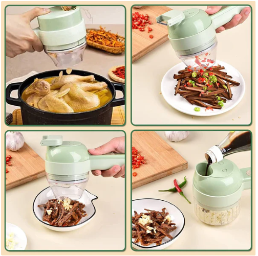 4 in 1 Elec Vegetable Cutter