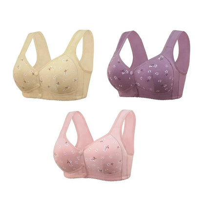 (Buy 1 Get 1 Free) New Anti Sagging Front Open Button Bra