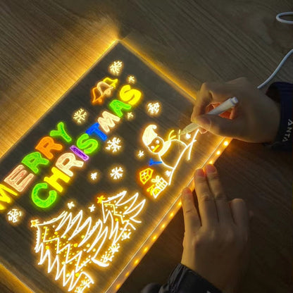 LED Glow Drawing Board for Kids!